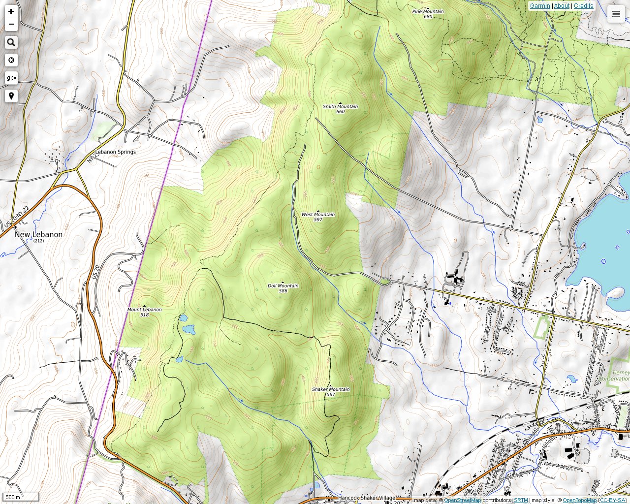 Pittsfield State Forest Trails